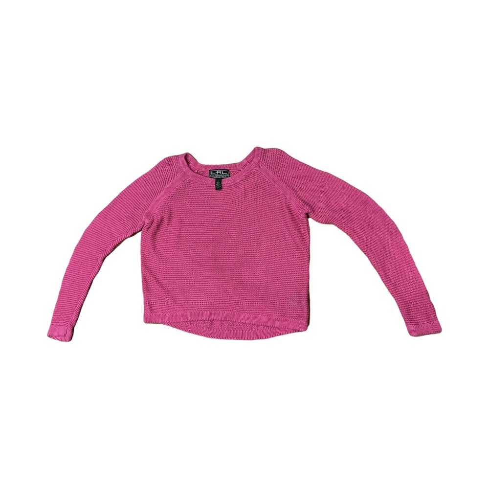 Lauren Active by Ralph Lauren, size S cute cropped sweater